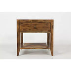 Jofran,Beacon Street Modern Essential Solid Wood Square End Table