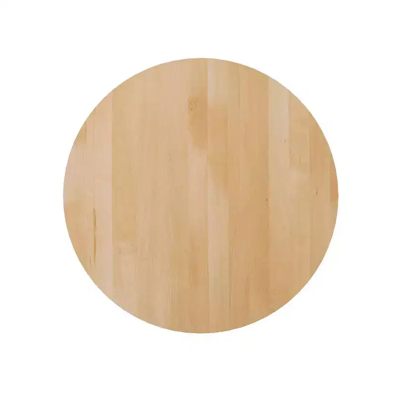 Flash Furniture Bennett Round Solid Wood Commercial Indoor Tabletop with 22.75 x 22.75 Rust-Resistant Cast Iron Decorative Bistro Table Base