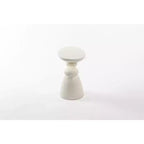 Lucky Stone Fiberglass End Table Minimalist Corner Coffee Decor Living Room Bedroom Guestroom