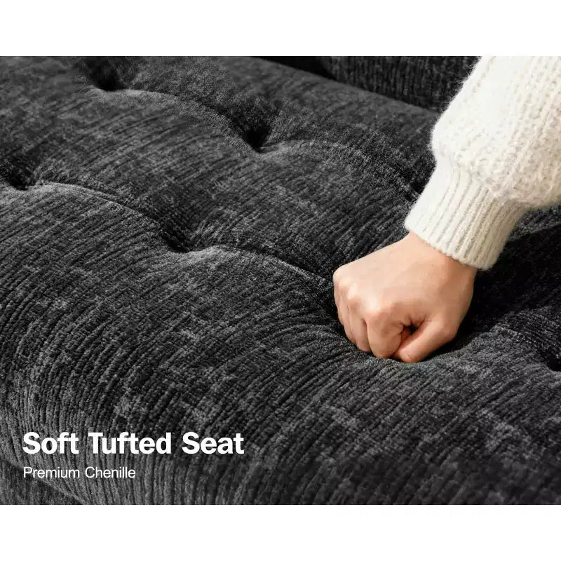 Dyonery 8 Seat U Shaped Modular Sectional Sleeper Sofa with Pull Out Bed/Reclining Backrest/USB Ports/Table/Storage, Tool-Free Assembly