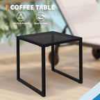 COZONY Set di 2 Sedie a Sdraio da Giardino con Tavolino, Lettini Prendisole da Esterno in Textilene con Ruote e Schienale Reclinabile a 5 Livelli Blu/Marrone