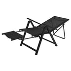 COZONY Outdoor Folding Chair with Footrest 10-Position Adjustable Reclining Lounge Chair Textilene Mesh Oversized Camping Chair 330lbs Capacity