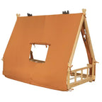 Polibi Kids Tent House Bed with Lights and Skylight
