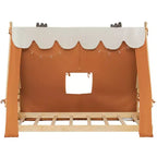 Polibi Kids Tent House Bed with Lights and Skylight