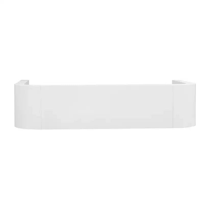 52 Narrow Entryway Console Table with Curved Edge, Console Table Behind Couch, Modern Skinny Hallway Table for Living Room - Panipeachy