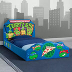 Letto singolo imbottito Delta Children Tartarughe Ninja