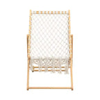 Set of 2 Weaving Chair, with Handwoven Rope for Patio,Living Room, Garden, Balcony