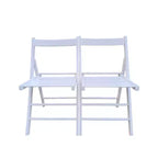 SEDIA PIEGHEVOLE-2/S, STILE PIEGHEVOLE -BIANCO