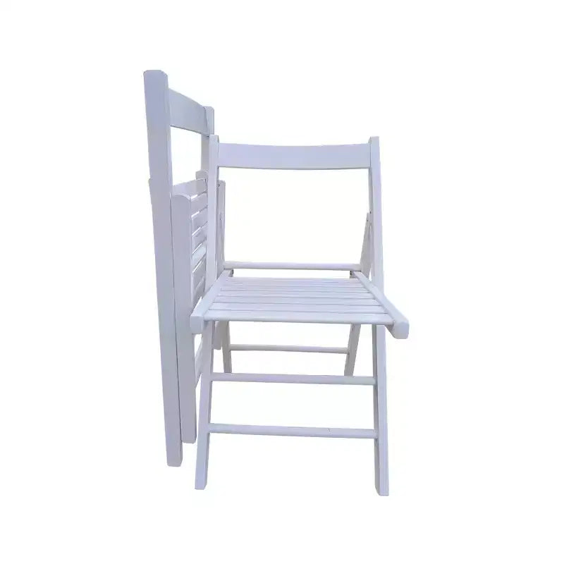 SEDIA PIEGHEVOLE-2/S, STILE PIEGHEVOLE -BIANCO