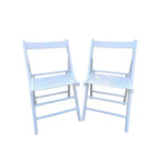 SEDIA PIEGHEVOLE-2/S, STILE PIEGHEVOLE -BIANCO