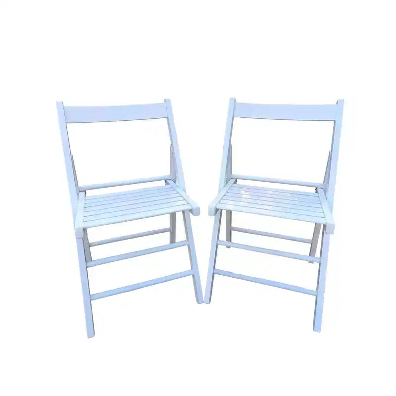 SEDIA PIEGHEVOLE-2/S, STILE PIEGHEVOLE -BIANCO