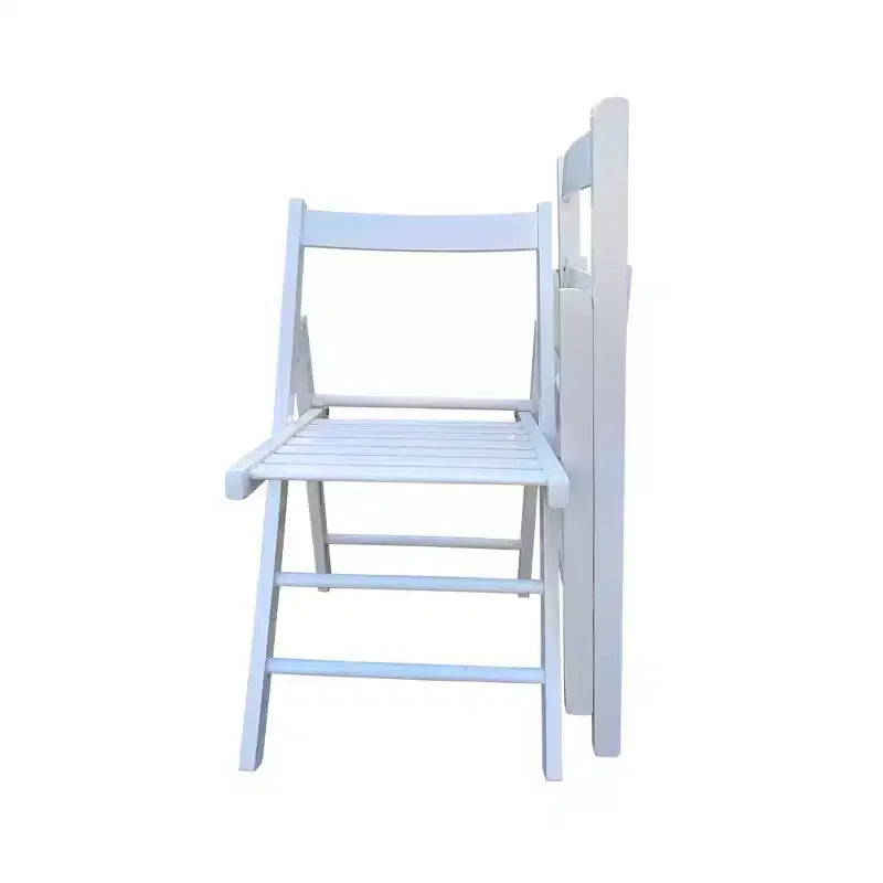 SEDIA PIEGHEVOLE-2/S, STILE PIEGHEVOLE -BIANCO
