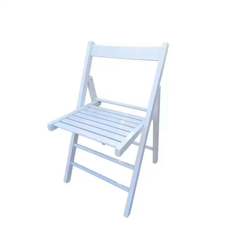 SEDIA PIEGHEVOLE-2/S, STILE PIEGHEVOLE -BIANCO