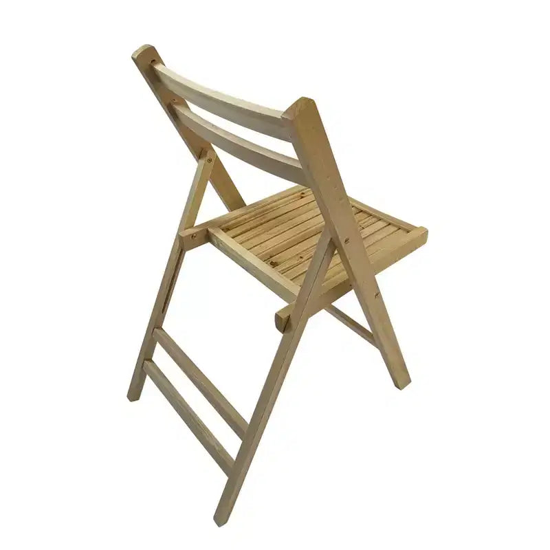 Furniture Slatted Wood Folding Special Event Chair - Wood, Set of 4, FOLDING CHAIR, FOLDABLE STYLE