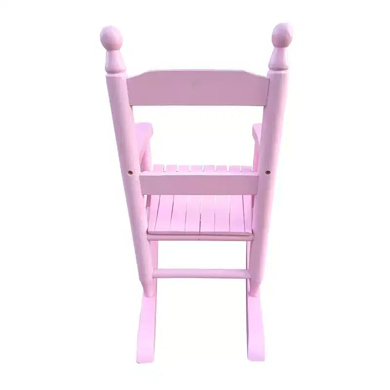 Sedia a dondolo rosa chiaro per bambini - Interno o Esterno - Adatta ai bambini - Durevole