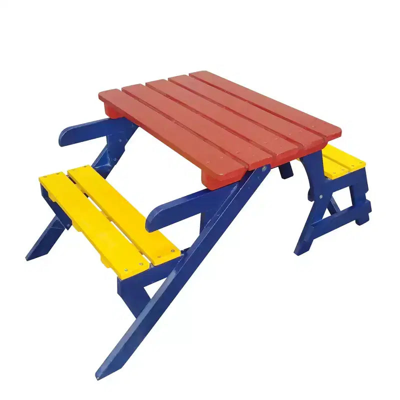 POLTRONA MULTIFUNZIONALE PER BAMBINI, TAVOLO + 2 PANCHE (Tutto in uno)