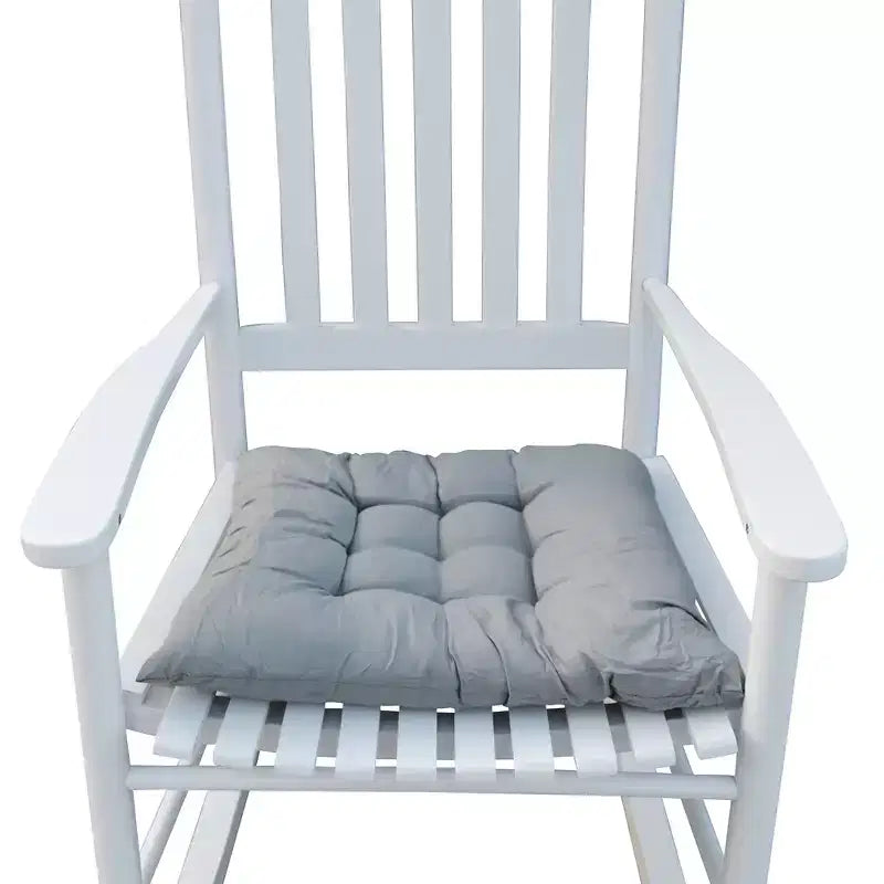 wooden porch rocker chair WHITE, without mat