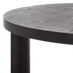 Gaby Round Coffee Table - COF2319A - Black - Safavieh