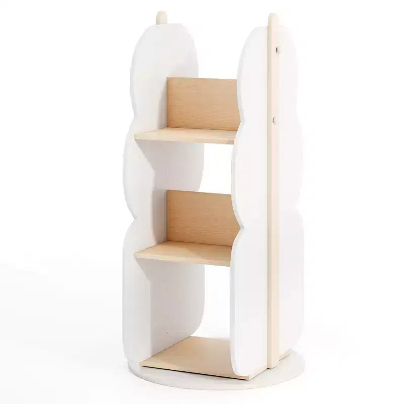Costway Kid's Rotating Bookshelf w/5 Shelves 360 Rotatable Display Shelf for Kid's Room
