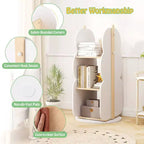 Costway Kid's Rotating Bookshelf w/5 Shelves 360 Rotatable Display Shelf for Kid's Room