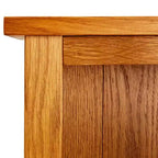 vidaXL Narrow Bookcase Solid Wood Oak Wooden Book Shelf Organizer Multi Sizes