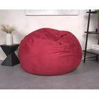 TUYOHW Bean Bag Chair with Removable & Washable Microsuede Cover,Adults Lounge Sofa,Comfy Couch for Living Room Bedroom