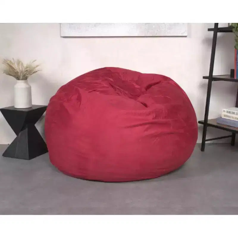 TUYOHW Bean Bag Chair with Removable & Washable Microsuede Cover,Adults Lounge Sofa,Comfy Couch for Living Room Bedroom