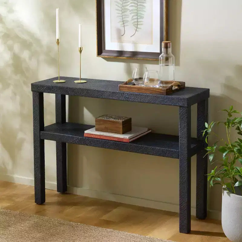 Apis Raffia Console Table - CNS6607 - Safavieh