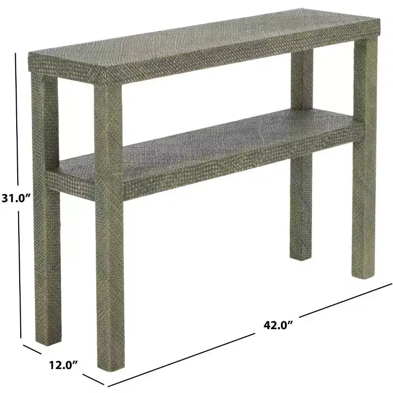 Apis Raffia Console Table - CNS6607 - Safavieh