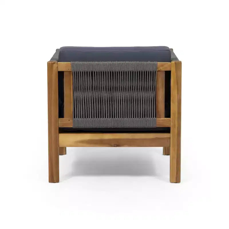 TUYOHW Boho Style Outdoor Accent Chair/Loveseat with Coffee Table,Set of 1/2,Patio Lounge Armchair for Porch,Garden & Backyard,400lbs Capacity