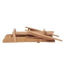 TUYOHW Sedia Adirondack Pieghevole da Patio, Set di 2, Sedia Accento Oversize per Portico, Giardino e Cortile, Sedia a Sdraio da Esterno, Capacità 150 kg