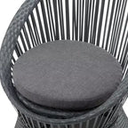 TUYOHW 360 Swivel Egg Chairs,1/2-Piece PE Rattan Patio Accent Chairs,Sleek & Modern 27.6 Lounge Chair for Poolside & Backyard,Outdoor Seating