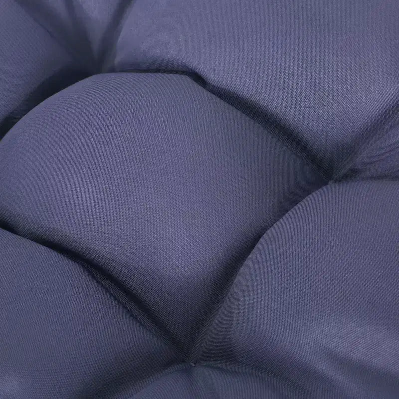 TUYOHW 16 Sedia a Uovo da Patio, Sedia Accento in Rattan PE Impermeabile, Sedia Relax Oversize per Portico, Giardino e Cortile, Sedia a Sdraio Moderna, Grigia