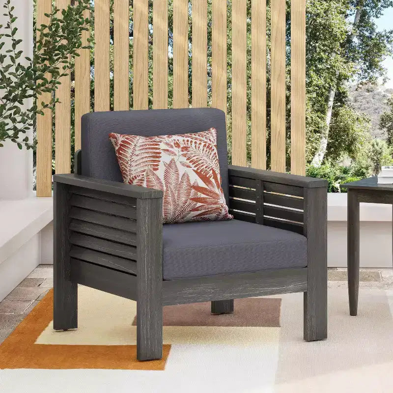 TUYOHW Poltrone/divanetti da esterno in stile Boho, Set da 1/2/3, Set di mobili da esterno in acacia di alta qualità per giardino e bordo piscina, Utilizzo in tutte le stagioni
