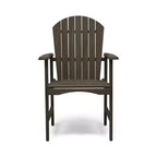 TUYOHW Acacia Wood Adirondack Dining Chairs Set of 2,Outdoor Weather Resistant Patio Chairs,300lb Capacity