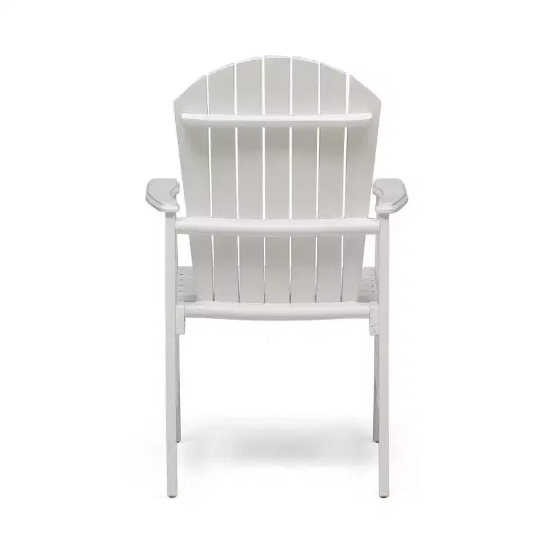 TUYOHW Acacia Wood Adirondack Dining Chairs Set of 2,Outdoor Weather Resistant Patio Chairs,300lb Capacity
