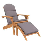 vidaXL Patio Furniture Set Folding Adirondack Chair Set Solid Wood Acacia