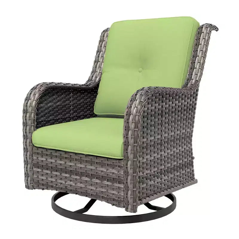 UPTIOT Outdoor Swivel Rocker Patio Chair