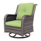 UPTIOT Outdoor Swivel Rocker Patio Chair