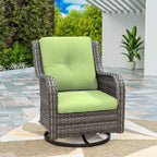 UPTIOT Outdoor Swivel Rocker Patio Chair