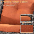 UPTIOT Outdoor Swivel Rocker Patio Chair