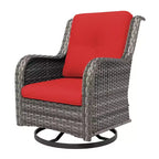 UPTIOT Outdoor Swivel Rocker Patio Chair