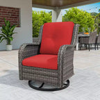 UPTIOT Outdoor Swivel Rocker Patio Chair