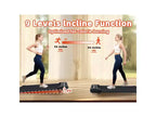 Okak 3-IN-1 Under Desk Treadmill with Remote Control & LED Display, Folding Treadmill with Incline, Walking Pad with Handle Bar