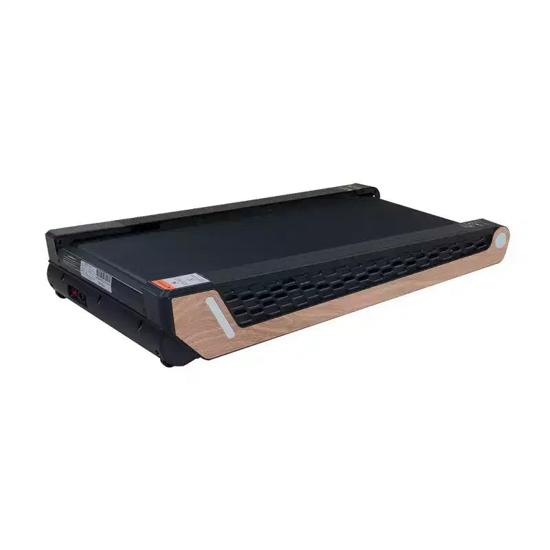Tapis roulant Okak 8 Incline Walking Pad con display a LED, tapis roulant sotto scrivania con capacità di 100 kg, tapis roulant da camminata da 2,55 HP, nero+grigio
