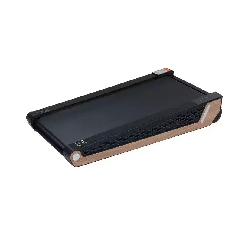 Tapis roulant Okak 8 Incline Walking Pad con display a LED, tapis roulant sotto scrivania con capacità di 100 kg, tapis roulant da camminata da 2,55 HP, nero+grigio