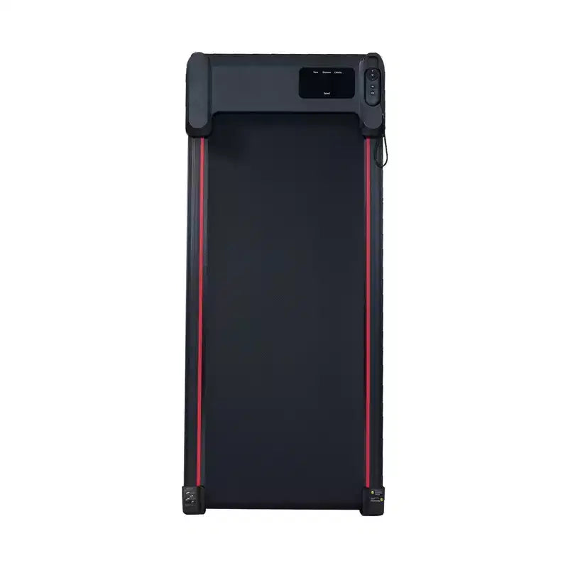 Tapis Roulant Okak Walking Pad con 8 Livelli di Inclinazione, Tapis Roulant Sottoscrivania con Telecomando e Display LED, Tapis Roulant Portatile per Casa, Nero+Grigio