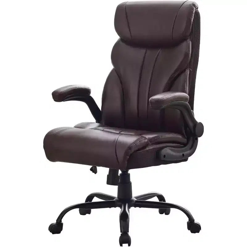 Sedia da ufficio con schienale alto, sedia da scrivania per computer regolabile in altezza, angolo di inclinazione dello schienale, supporto lombare, ruote girevoli, comoda per ufficio e gaming