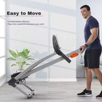 Tapis Roulant Pieghevole Facile da Usare a Casa, Macchina Elettrica da 2,5HP per Corsa, Jogging e Camminata con Supporto per Dispositivo e Sensore di Pulsazioni, Inclinazione Regolabile su 3 Livelli