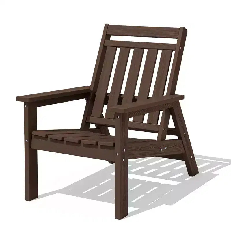 Hyleory HDPE Patio Adjustable Adirondack Chair, All Weather Outdoor Chair